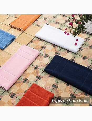 Tapis de bain flair carré