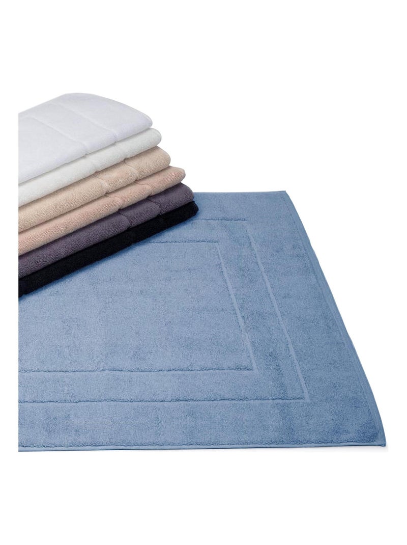 Tapis de bain FLAIR Rectangulaire Bleu polaire - Kiabi