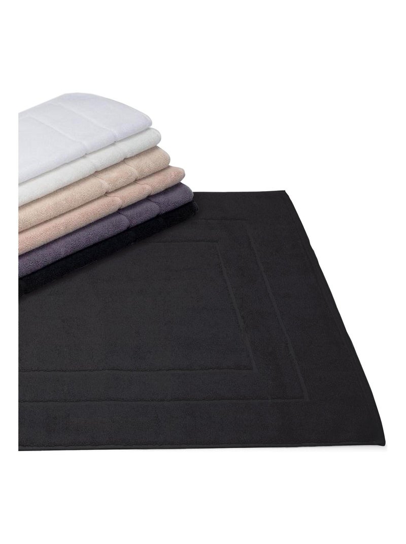 Tapis de bain FLAIR Rectangulaire Noir Noir - Kiabi