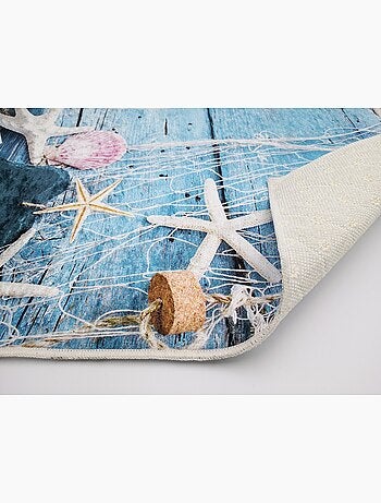 Tapis de bain imprimé