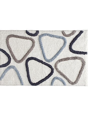 Tapis de bain Ivoire Aster en coton 50 x 80 cm – antidérapant Guy Levasseur