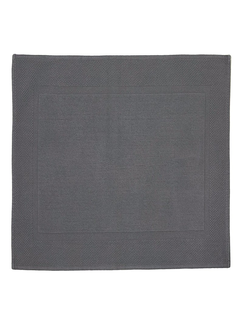 Tapis de bain LOFTY 1500 g/m2 gris anthracite - Kiabi