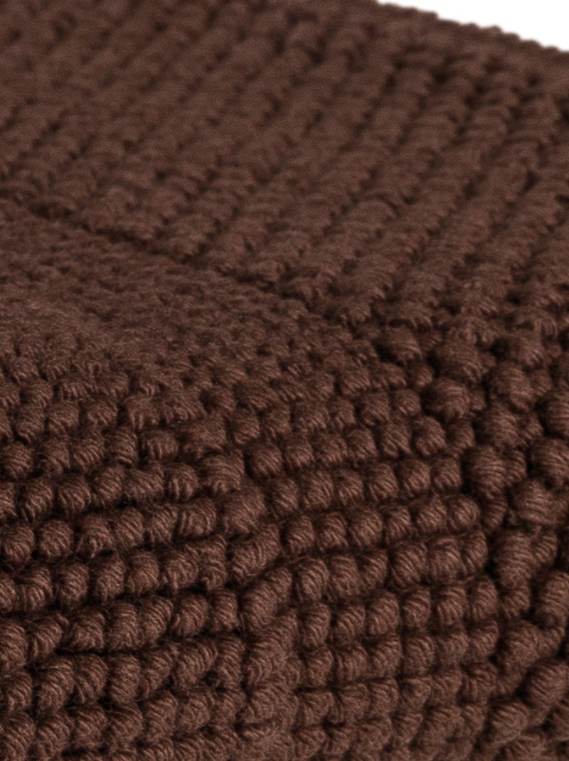 Tapis de bain LOFTY 1500 g/m2 Marron - Kiabi