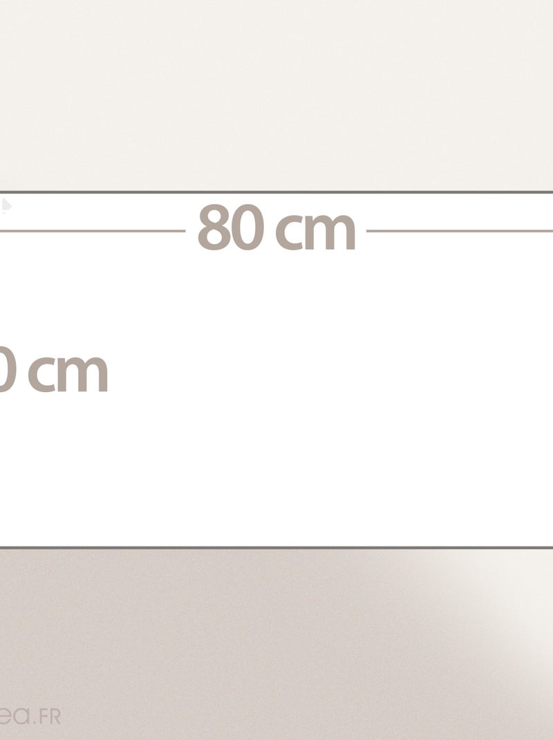 Tapis de bain LOFTY 1500 g/m2 Noir Noir - Kiabi