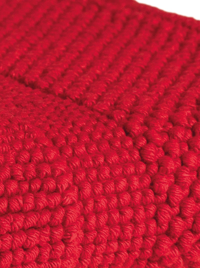 Tapis de bain LOFTY 1500 g/m2 Rouge - Kiabi