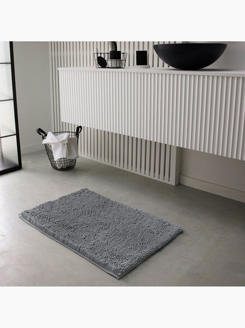 Tapis de bain mèche uni ESSENTIAL - Kiabi