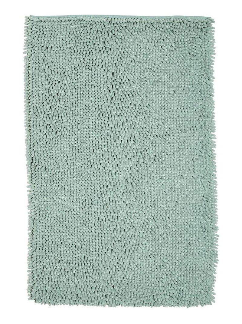 Tapis de bain mèche uni ESSENTIAL Vert - Kiabi