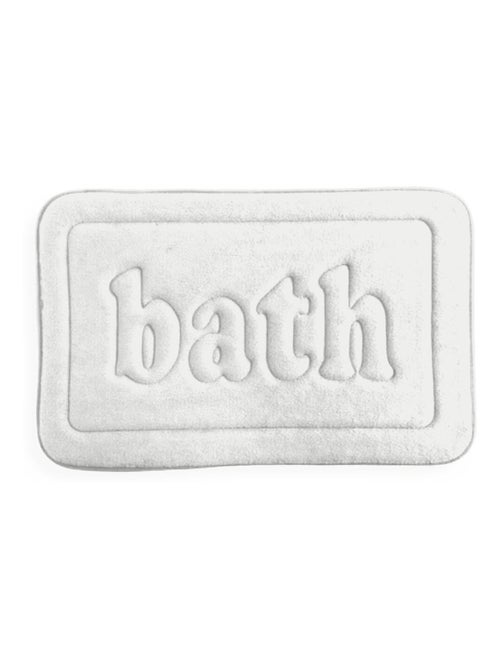 Tapis de bain mémoire de forme BATHROOM - Kiabi