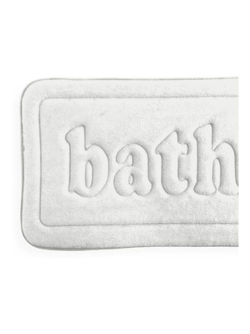 Tapis de bain mémoire de forme BATHROOM - Kiabi