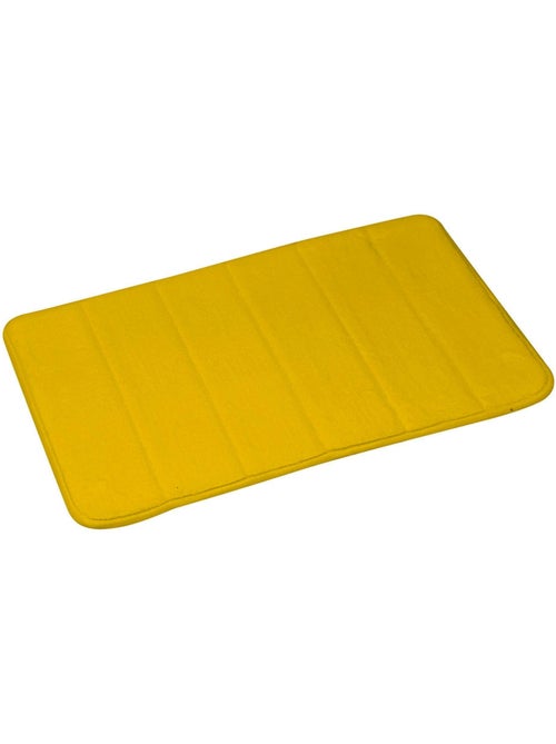 Tapis de bain memoire de forme miel 40 x 60 cm - Kiabi