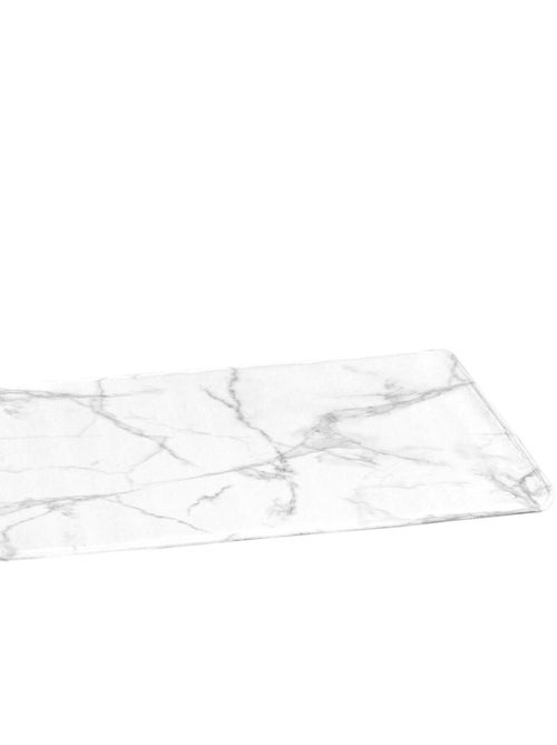 Tapis de bain microfibre Modele Marbre - Kiabi