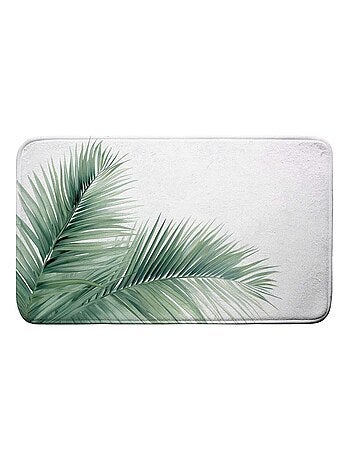 Tapis de bain motif palmier VARADERO