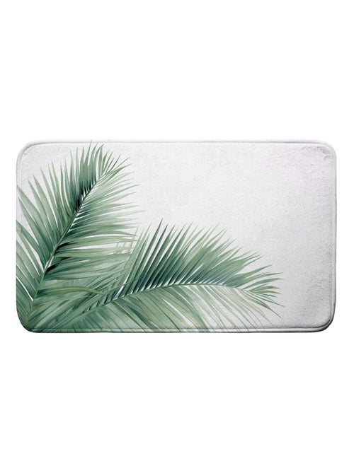 Tapis de bain motif palmier VARADERO - Kiabi Tapis de bain motif palmier VARADERO - Kiabi