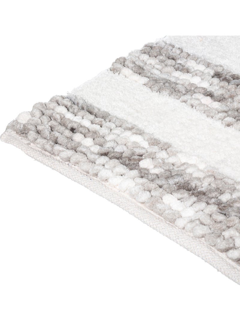 Tapis de bain NATURAL Gris - Kiabi