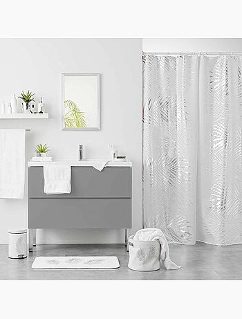 Tapis de bain Orbelles Noir argent