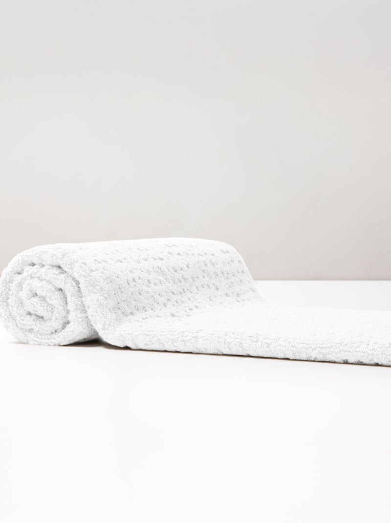 Tapis de bain premium coton Mirmande Blanc - Kiabi