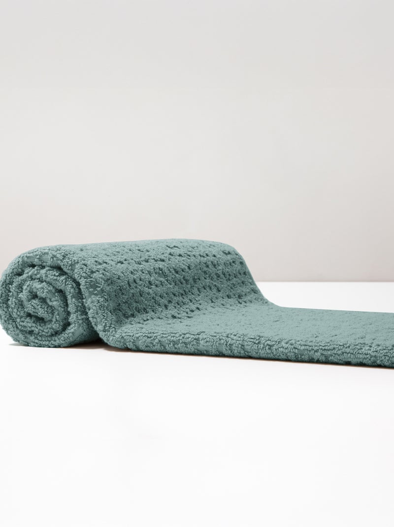 Tapis de bain premium coton Mirmande Bleu - Kiabi