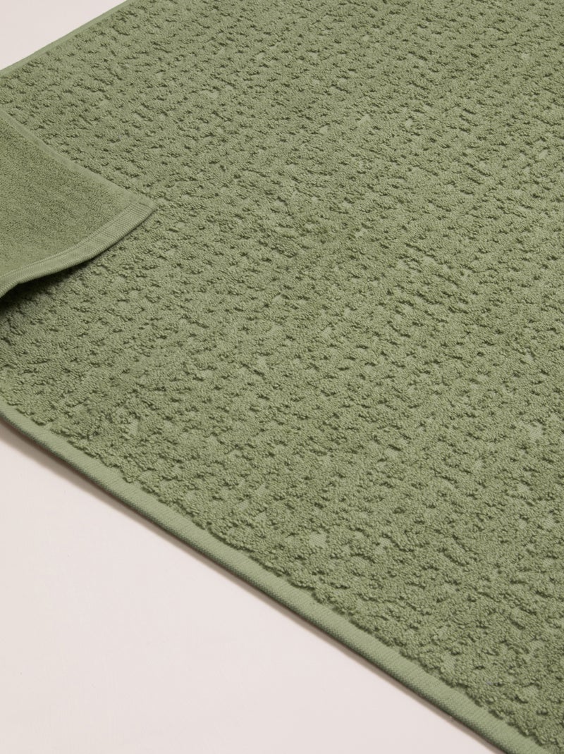 Tapis de bain premium coton Mirmande Vert - Kiabi