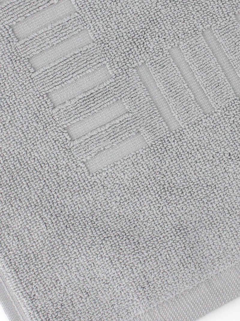 Tapis de bain PURE Argent - Kiabi