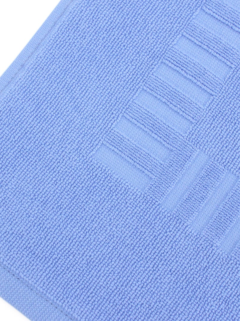 Tapis de bain PURE Bleu outremer - Kiabi