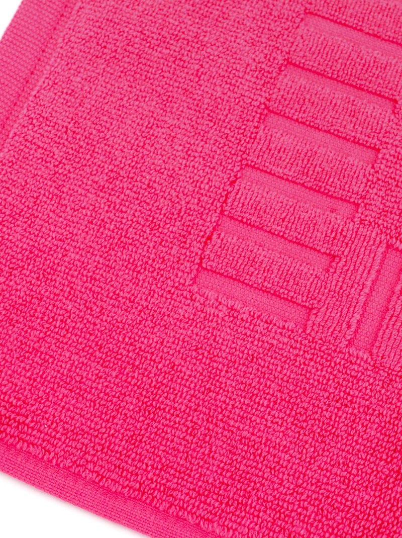 Tapis de bain PURE Rose fushia - Kiabi