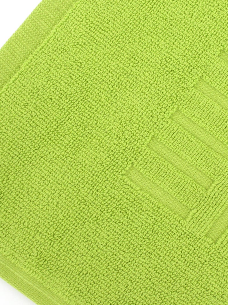 Tapis de bain PURE Vert pistache - Kiabi
