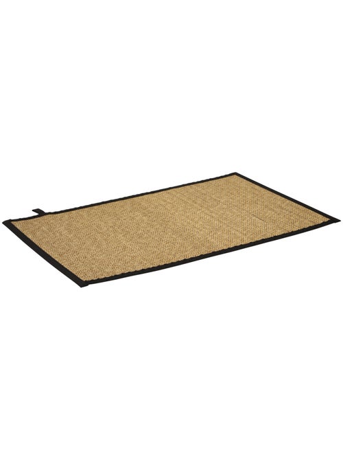 Tapis de bain rectangulaire en bambou STEMY - Kiabi