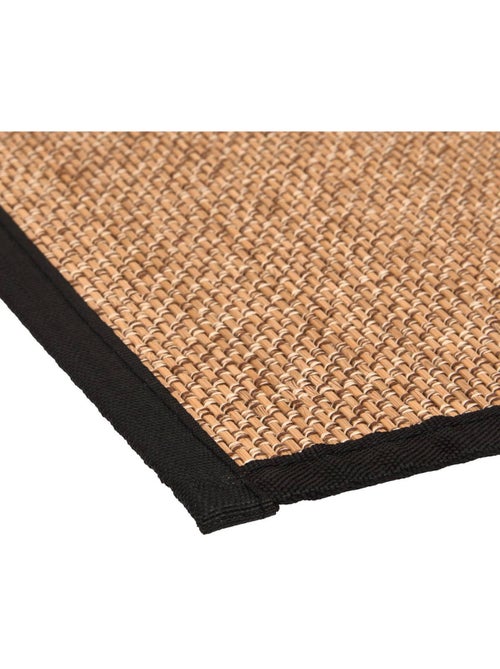 Tapis de bain rectangulaire en bambou stemy - Kiabi