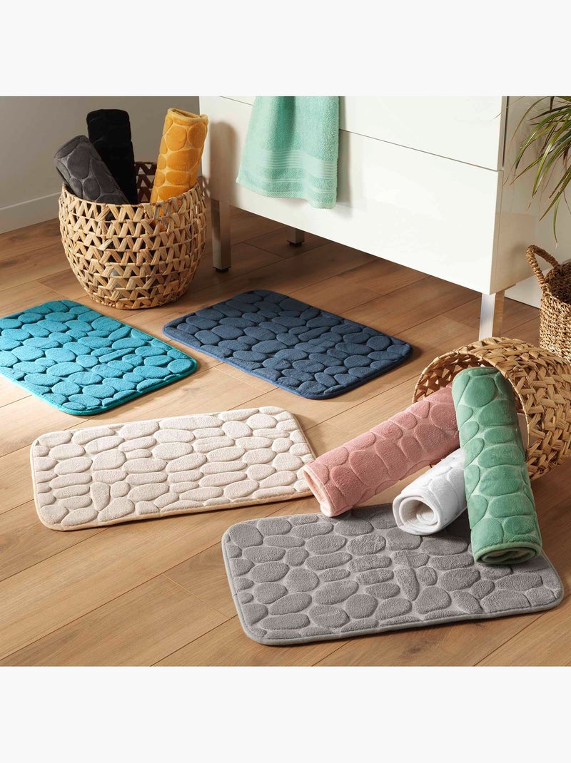 Tapis de bain Ricochet Rose poudré - Kiabi