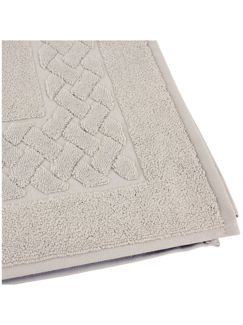 Tapis de bain ROYAL CRESENT Gris clair - Kiabi