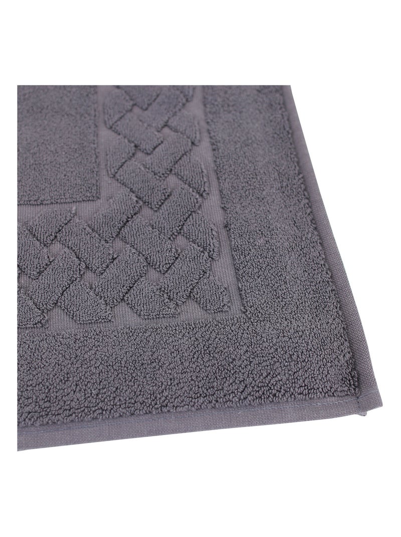 Tapis de bain ROYAL CRESENT Gris foncé - Kiabi
