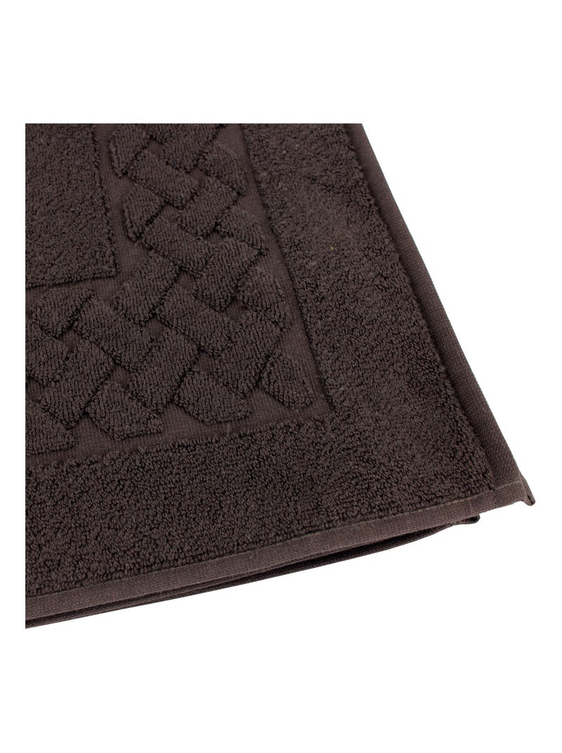 Tapis de bain ROYAL CRESENT Gris taupe - Kiabi