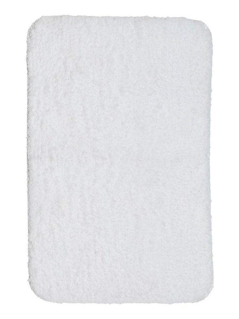 Tapis de bain tufté uni ESSENTIAL Blanc - Kiabi