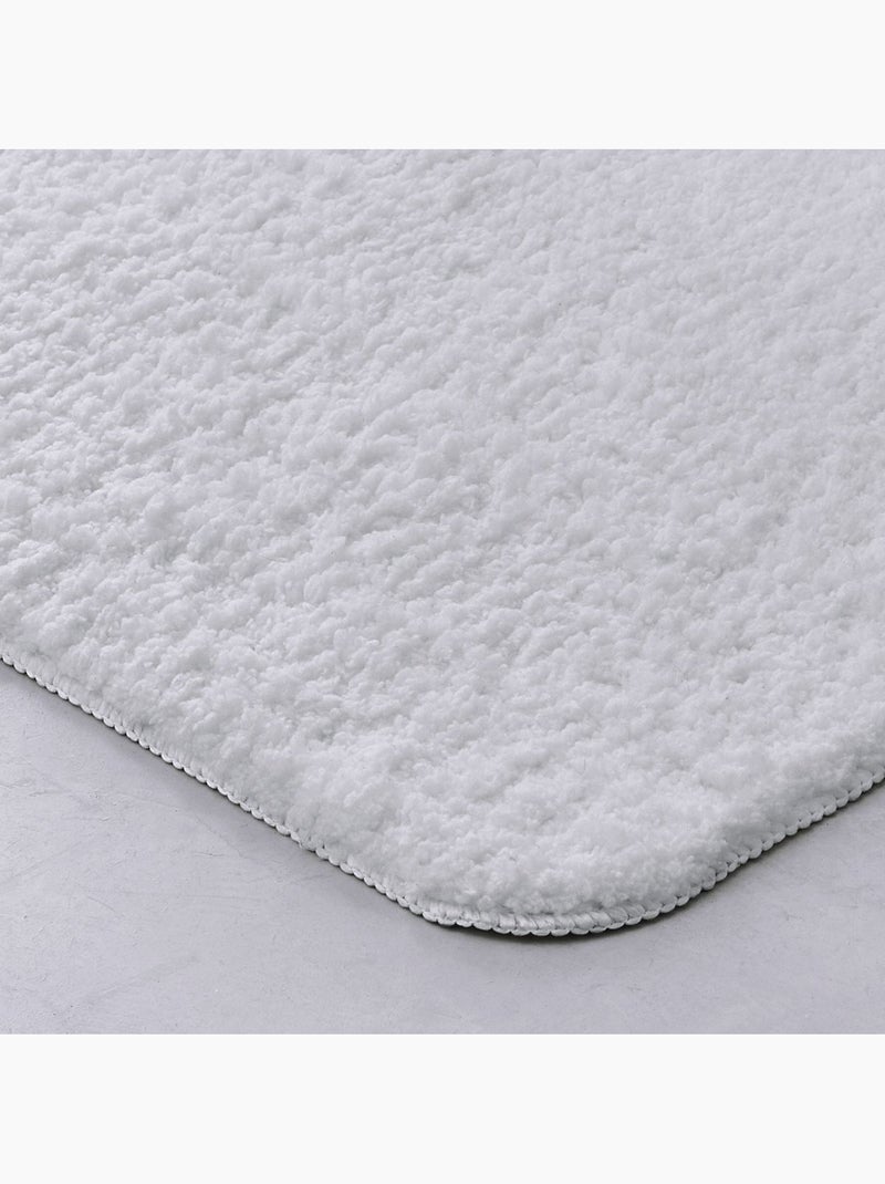 Tapis de bain tufté uni ESSENTIAL Blanc - Kiabi