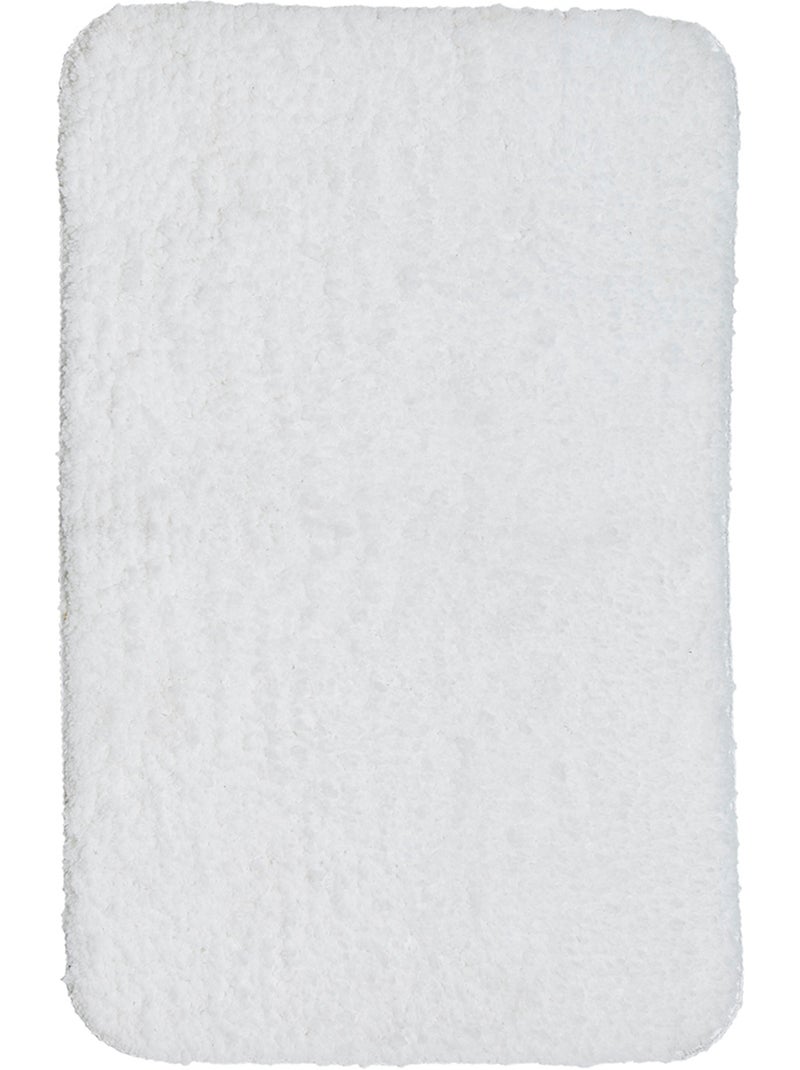 Tapis de bain tufté uni ESSENTIAL Blanc - Kiabi