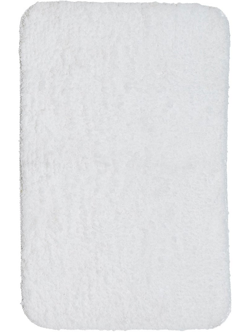 Tapis de bain tufté uni ESSENTIAL Blanc - Kiabi