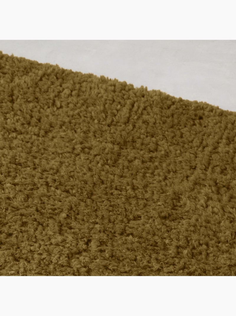 Tapis de bain tufté uni ESSENTIAL Bronze - Kiabi