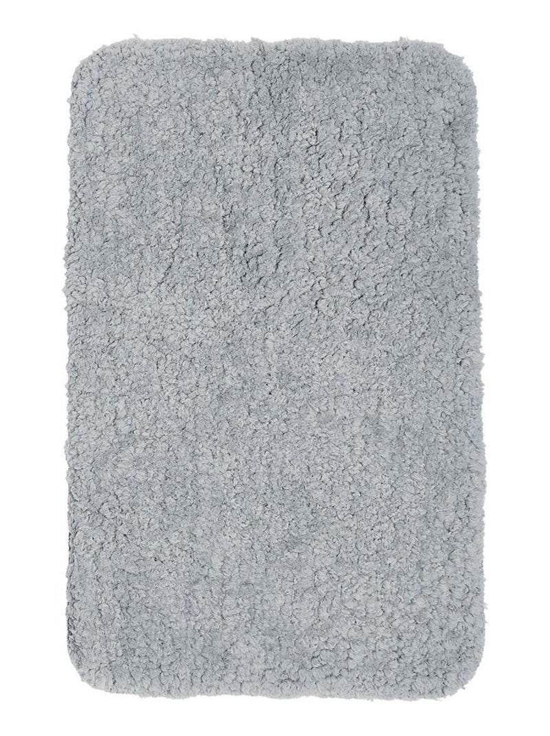 Tapis de bain tufté uni ESSENTIAL Gris - Kiabi