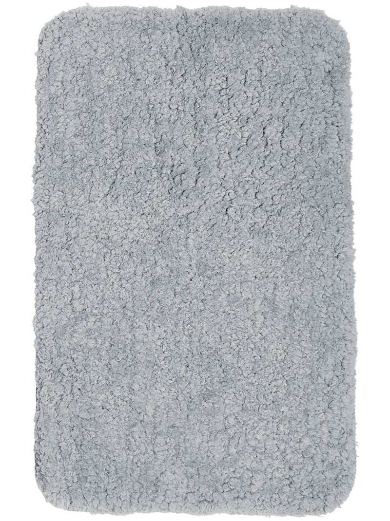 Tapis de bain tufté uni ESSENTIAL Gris - Kiabi