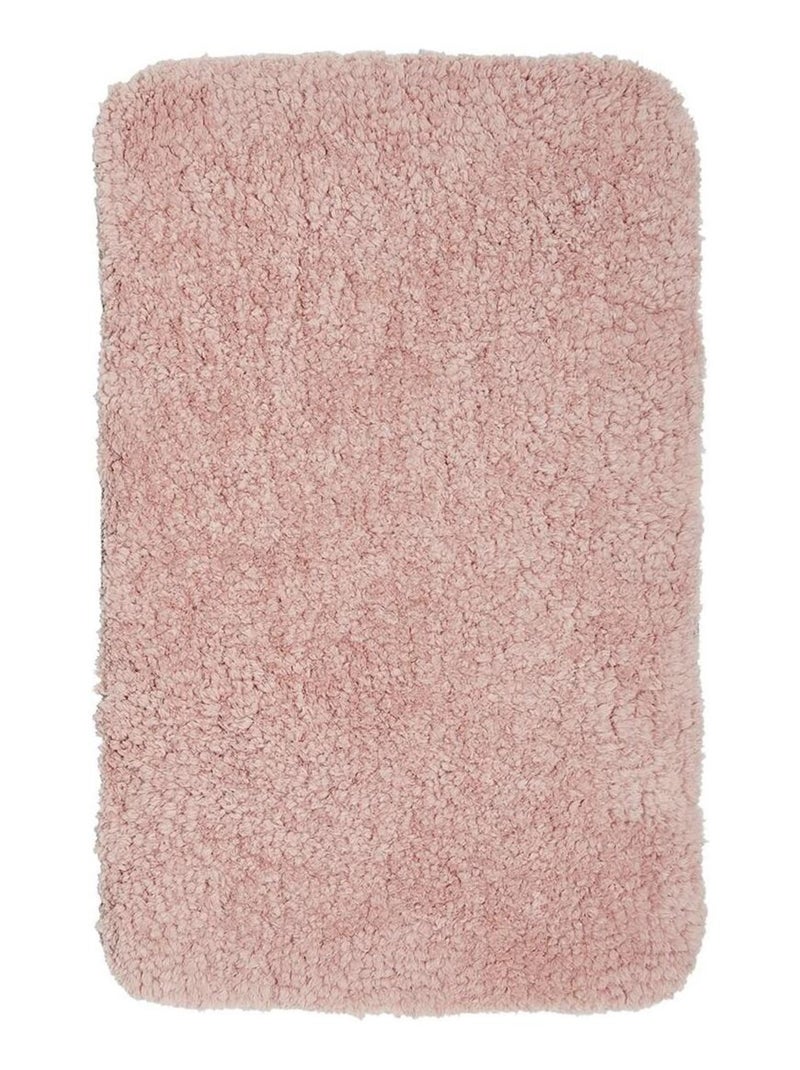 Tapis de bain tufté uni ESSENTIAL Rose - Kiabi