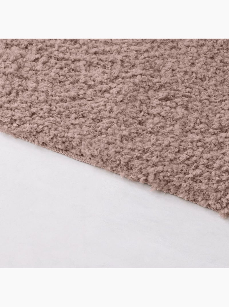 Tapis de bain tufté uni ESSENTIAL Rose - Kiabi