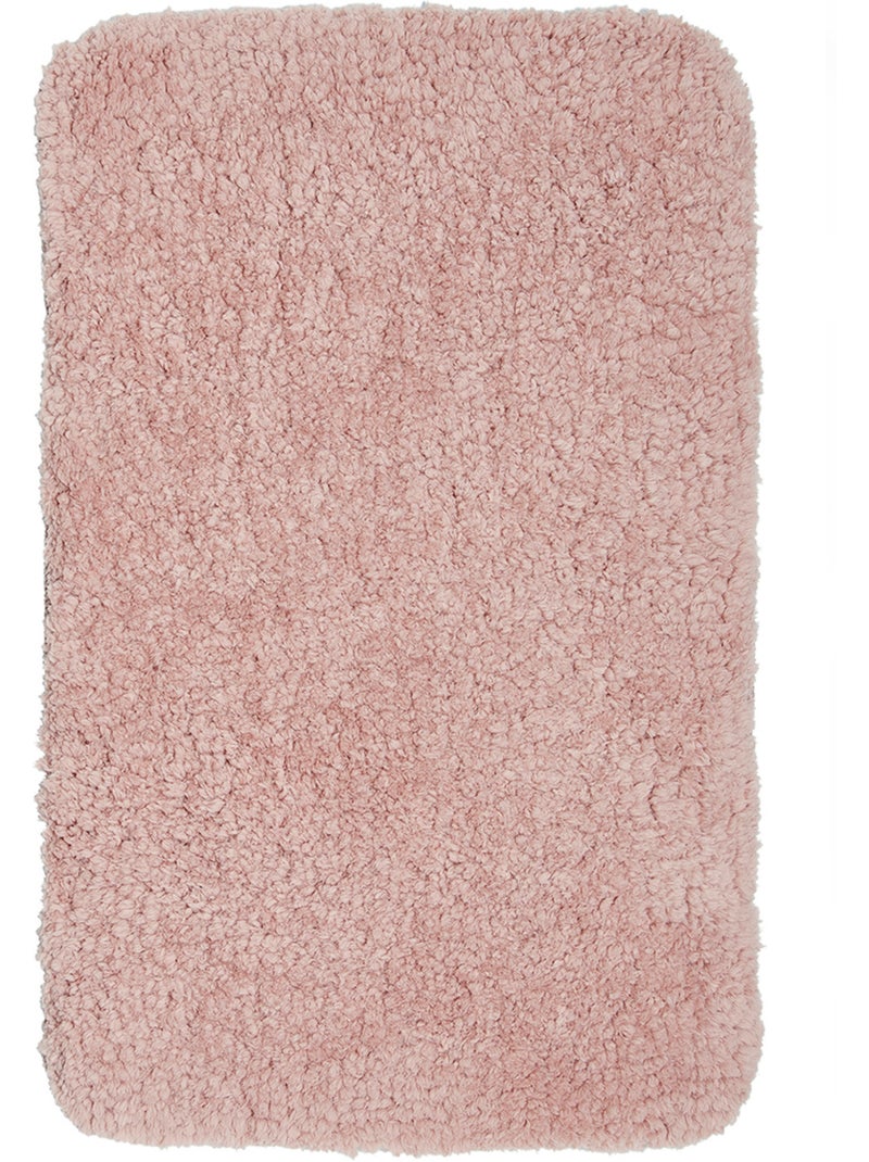 Tapis de bain tufté uni ESSENTIAL Rose - Kiabi
