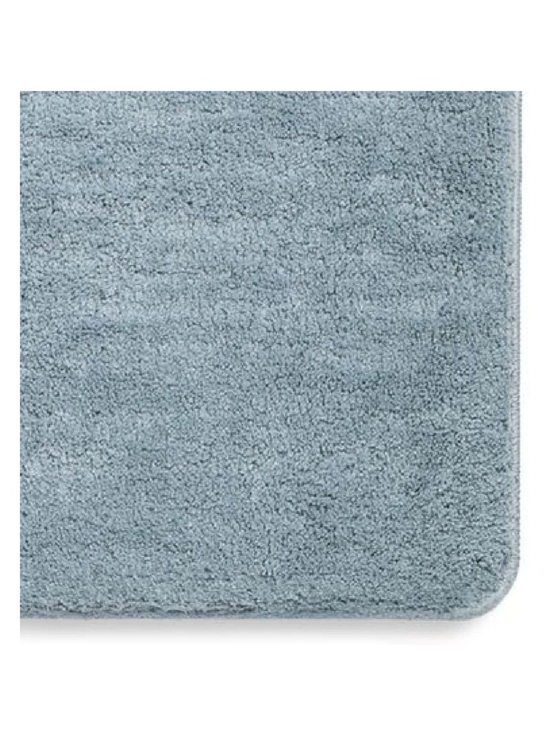 Tapis de bain ultra absorbant BATHROOM Bleu - Kiabi