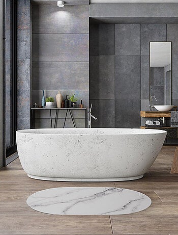 Tapis de bain ultra absorbant EPURE Ovale