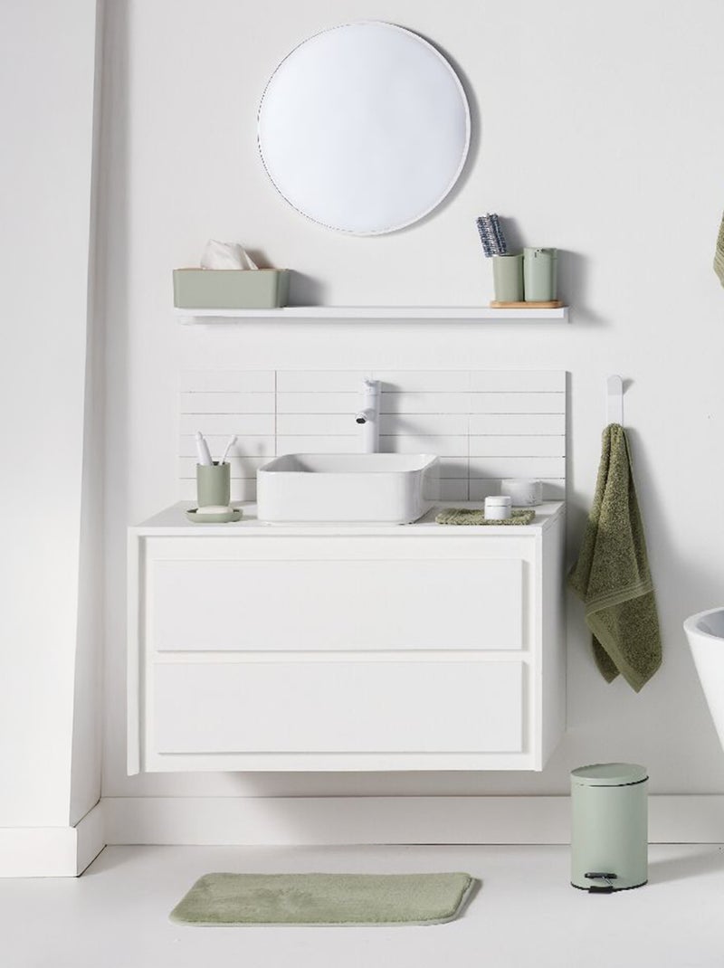 Tapis de bain ultra moelleux 40 x 60 cm VERT - Kiabi