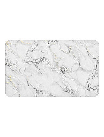 Tapis de Bain Venor Ultra-Absorbant - Effet Marbre