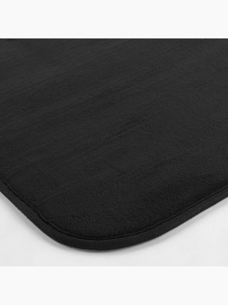 Tapis de bain Vitamine Unie Noir - Kiabi