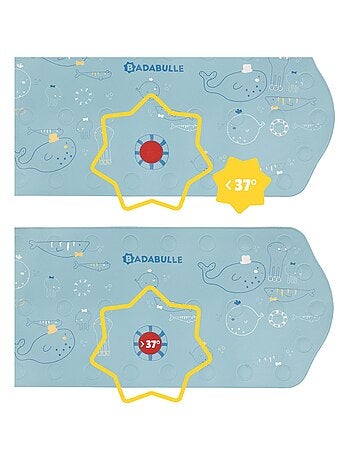 Tapis de bain xxl avec témoin de température 'Badabulle'