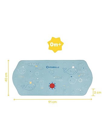 Tapis de bain xxl avec témoin de température 'Badabulle'