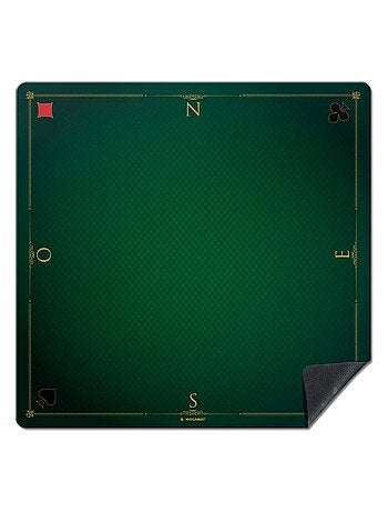 Tapis de cartes prestige vert 60 x 60 cm - Kiabi